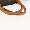 LOUIS VUITTON Monogram Sac Plat Hand Bag M51140 LV Auth BA6954-7