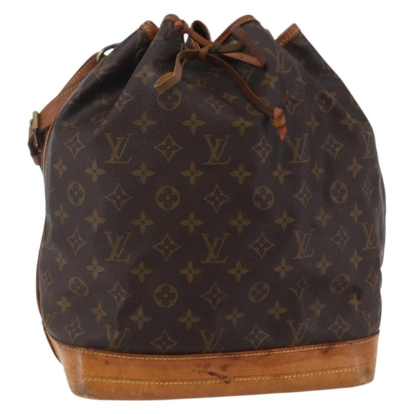 LOUIS VUITTON Monogram Noe Shoulder Bag M42224 LV Auth BA6956