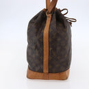 LOUIS VUITTON Monogram Noe Shoulder Bag M42224 LV Auth BA6956-3