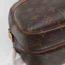 LOUIS VUITTON Monogram Reporter PM Shoulder Bag M45254 LV Auth BA696-16