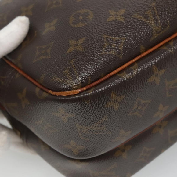LOUIS VUITTON Monogram Reporter PM Shoulder Bag M45254 LV Auth BA696