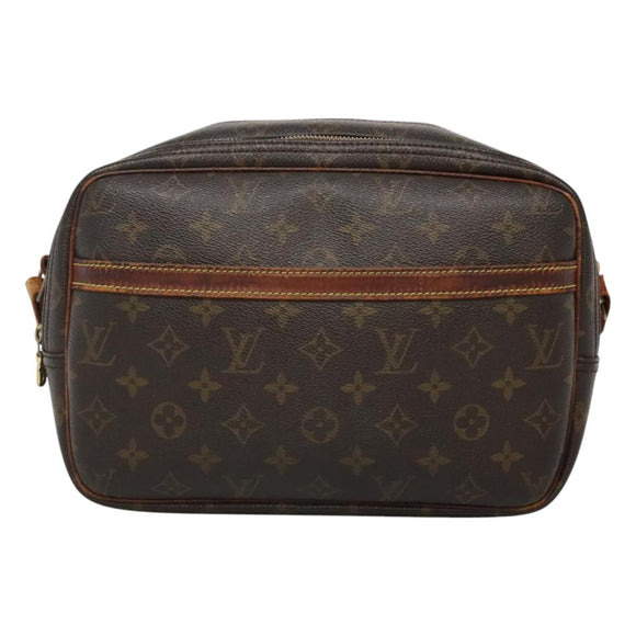 LOUIS VUITTON Monogram Reporter PM Shoulder Bag M45254 LV Auth BA696