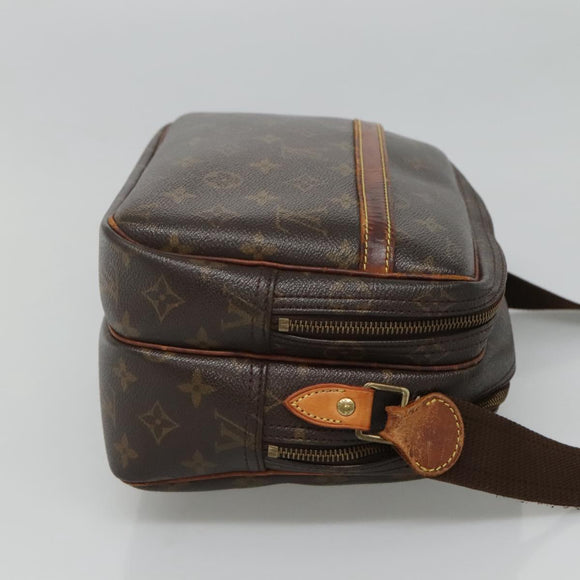 LOUIS VUITTON Monogram Reporter PM Shoulder Bag M45254 LV Auth BA696