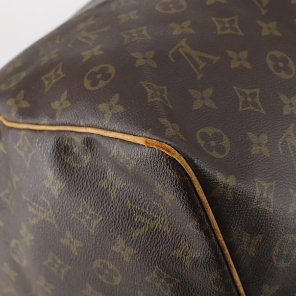 LOUIS VUITTON Monogram Keepall 60 Boston Bag M41422 LV Auth BA6961