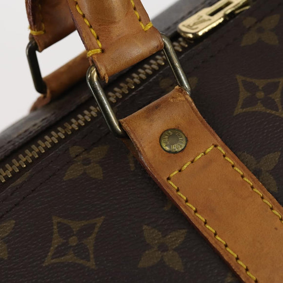 LOUIS VUITTON Monogram Keepall 60 Boston Bag M41422 LV Auth BA6961