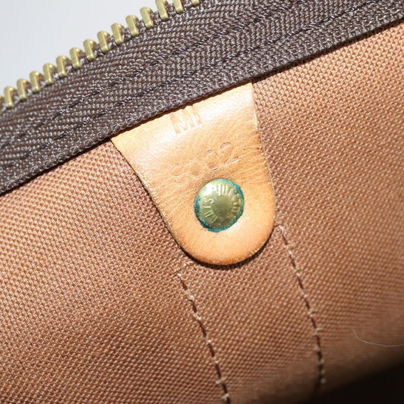 LOUIS VUITTON Monogram Keepall 60 Boston Bag M41422 LV Auth BA6961
