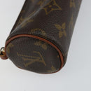 LOUIS VUITTON Monogram Papillon Pouch LV Auth BA6967-9
