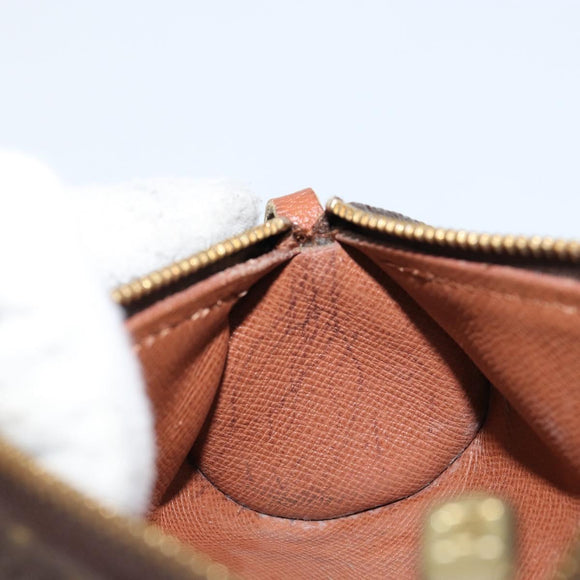 LOUIS VUITTON Monogram Papillon Pouch LV Auth BA6967