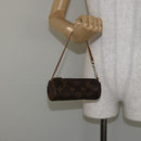 LOUIS VUITTON Monogram Papillon Pouch LV Auth BA6967-18
