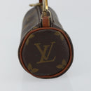 LOUIS VUITTON Monogram Papillon Pouch LV Auth BA6967-3