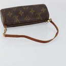 LOUIS VUITTON Monogram Papillon Pouch LV Auth BA6967-7
