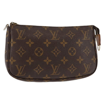 LOUIS VUITTON Monogram Pochette Accessoires Pouch M51980 LV Auth BA6969
