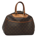 LOUIS VUITTON Monogram Deauville Hand Bag M47270 LV Auth BA697-1