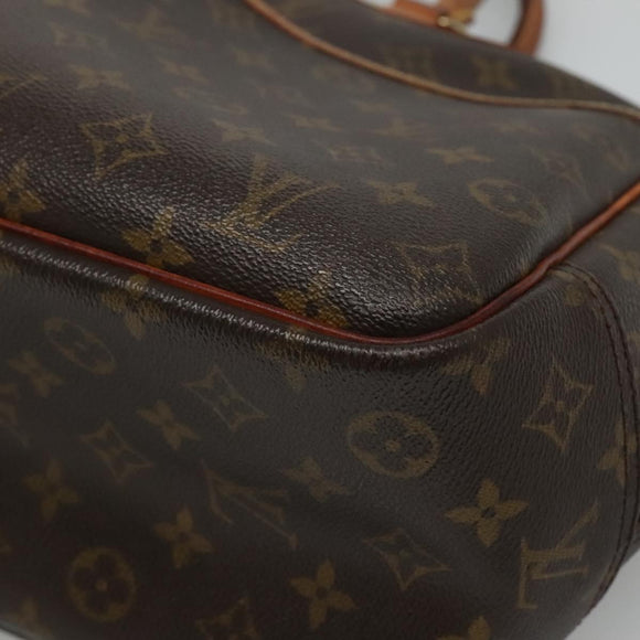 LOUIS VUITTON Monogram Deauville Hand Bag M47270 LV Auth BA697