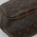 LOUIS VUITTON Monogram Deauville Hand Bag M47270 LV Auth BA697-14