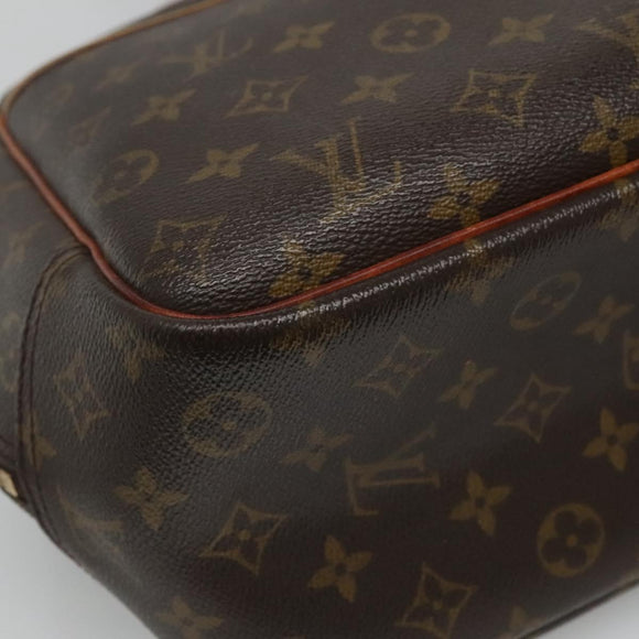 LOUIS VUITTON Monogram Deauville Hand Bag M47270 LV Auth BA697
