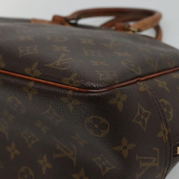 LOUIS VUITTON Monogram Deauville Hand Bag M47270 LV Auth BA697