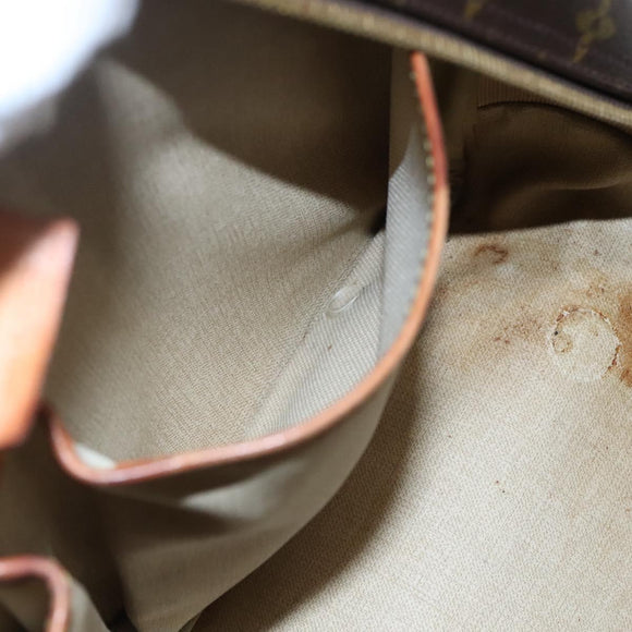 LOUIS VUITTON Monogram Deauville Hand Bag M47270 LV Auth BA697