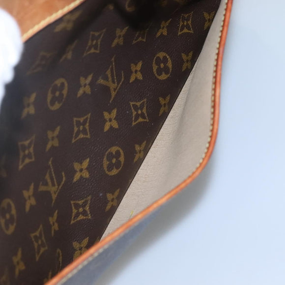 LOUIS VUITTON Monogram Deauville Hand Bag M47270 LV Auth BA697