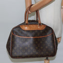 LOUIS VUITTON Monogram Deauville Hand Bag M47270 LV Auth BA697-23