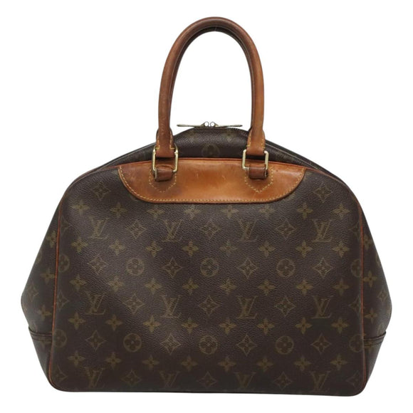 LOUIS VUITTON Monogram Deauville Hand Bag M47270 LV Auth BA697