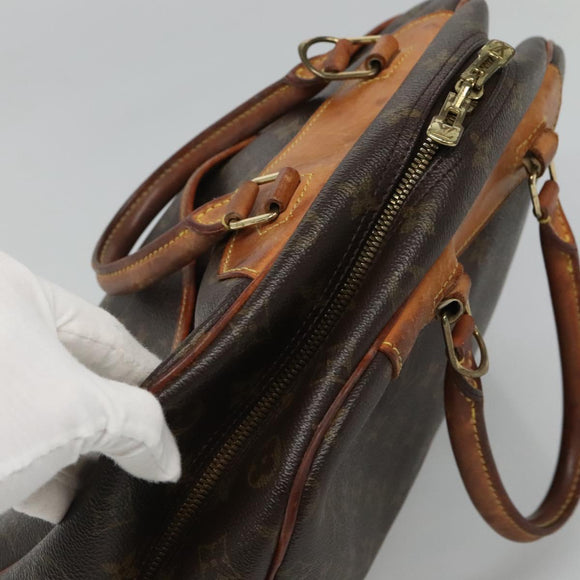 LOUIS VUITTON Monogram Deauville Hand Bag M47270 LV Auth BA697