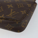 LOUIS VUITTON Monogram Pochette Accessoires Pouch M51980 LV Auth BA6970-16