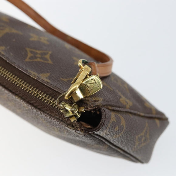 LOUIS VUITTON Monogram Pochette Accessoires Pouch M51980 LV Auth BA6970