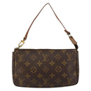 LOUIS VUITTON Monogram Pochette Accessoires Pouch M51980 LV Auth BA6970-13