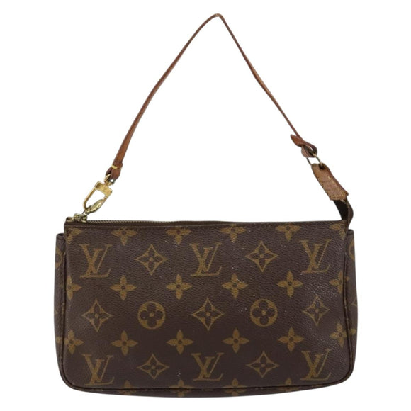 LOUIS VUITTON Monogram Pochette Accessoires Pouch M51980 LV Auth BA6970