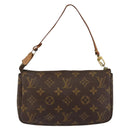 LOUIS VUITTON Monogram Pochette Accessoires Pouch M51980 LV Auth BA6970-2