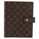 LOUIS VUITTON Monogram Agenda GM Day Planner Cover R20006 LV Auth BA6973-13