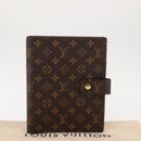 LOUIS VUITTON Monogram Agenda GM Day Planner Cover R20006 LV Auth BA6973-12