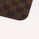 LOUIS VUITTON Damier Ebene Neverfull MM Pouch Accessory Pouch LV Auth BA6975-15