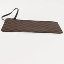LOUIS VUITTON Damier Ebene Neverfull MM Pouch Accessory Pouch LV Auth BA6975-5