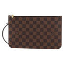 LOUIS VUITTON Damier Ebene Neverfull MM Pouch Accessory Pouch LV Auth BA6976-13
