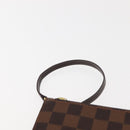 LOUIS VUITTON Damier Ebene Neverfull MM Pouch Accessory Pouch LV Auth BA6976-8