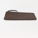 LOUIS VUITTON Damier Ebene Neverfull MM Pouch Accessory Pouch LV Auth BA6976-5