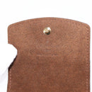 LOUIS VUITTON Damier Ebene Cuff Case Ag925 Silver LV Auth BA6977-9