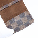 LOUIS VUITTON Damier Ebene Cuff Case Ag925 Silver LV Auth BA6977-11