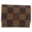 LOUIS VUITTON Damier Ebene Cuff Case Ag925 Silver LV Auth BA6977-13