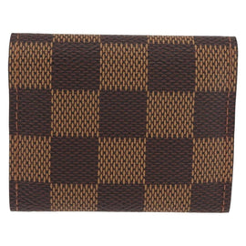 LOUIS VUITTON Damier Ebene Cuff Case Ag925 Silver LV Auth BA6977 - 0