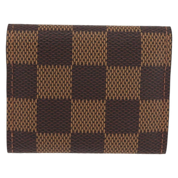 LOUIS VUITTON Damier Ebene Cuff Case Ag925 Silver LV Auth BA6977 - 0