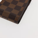 LOUIS VUITTON Damier Ebene Etui Cigarette Case N63024 LV Auth BA6978-16