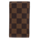 LOUIS VUITTON Damier Ebene Etui Cigarette Case N63024 LV Auth BA6978-2