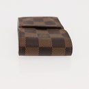 LOUIS VUITTON Damier Ebene Etui Cigarette Case N63024 LV Auth BA6978-5