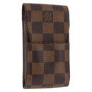 LOUIS VUITTON Damier Ebene Etui Cigarette Case N63024 LV Auth BA6979-1