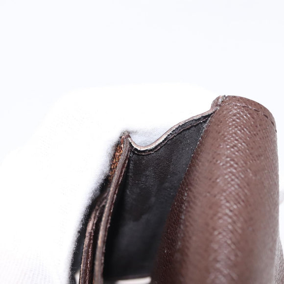 LOUIS VUITTON Damier Ebene Etui Cigarette Case N63024 LV Auth BA6979