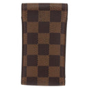LOUIS VUITTON Damier Ebene Etui Cigarette Case N63024 LV Auth BA6979-2