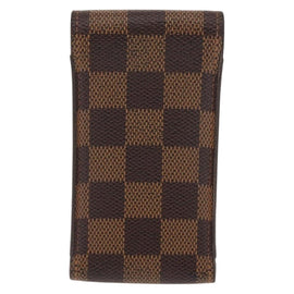 LOUIS VUITTON Damier Ebene Etui Cigarette Case N63024 LV Auth BA6979 - 0